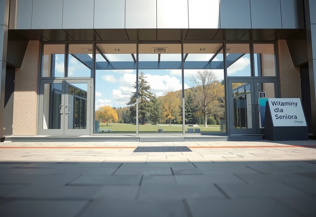 Biuro Witaminydlasenioraetc w nowoczesnym budynku